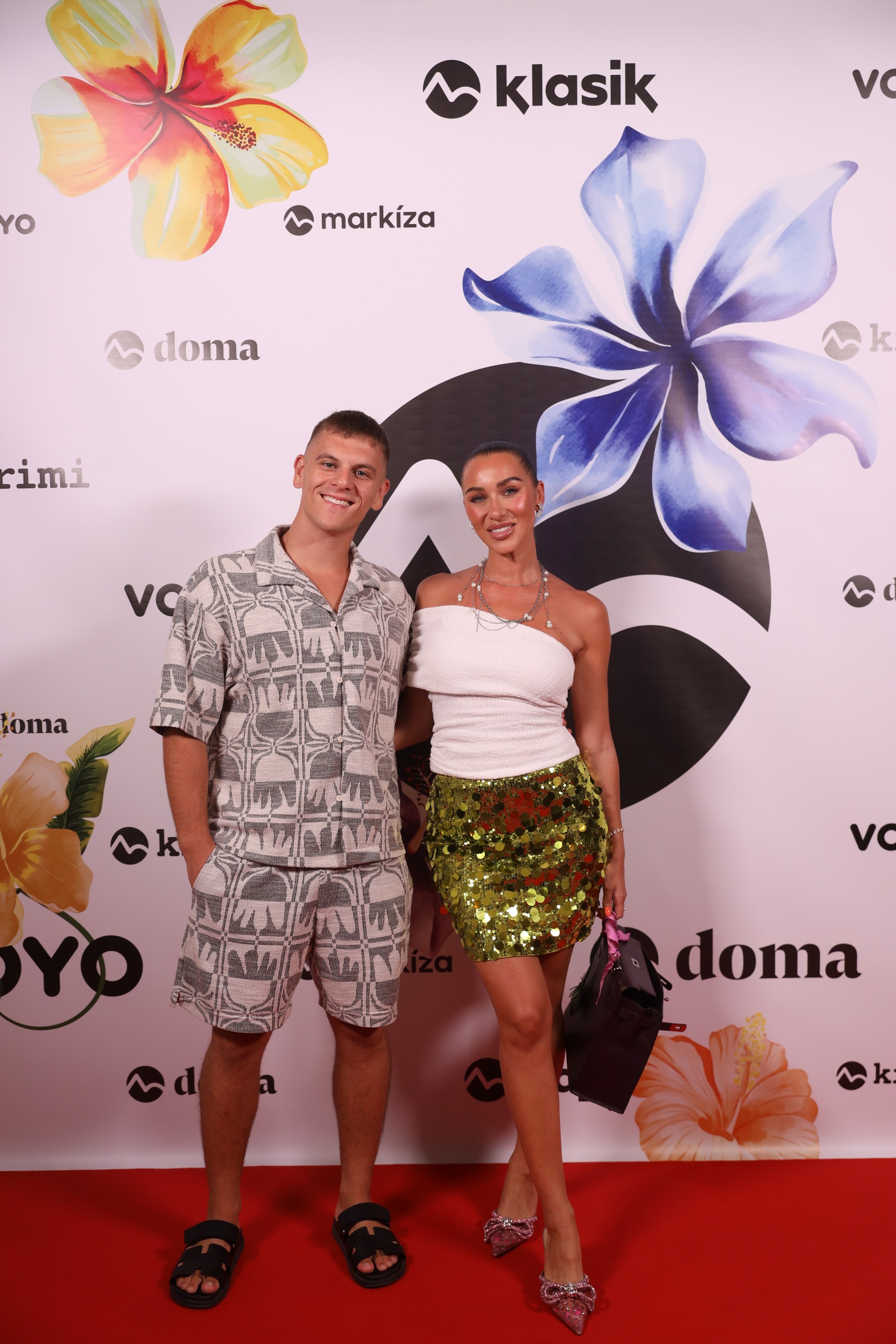 Letná párty TV Markíza - Jovinečko a Bianka Rumanová.