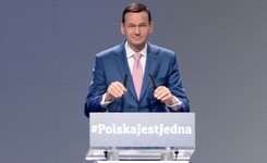 Morawiecki o konwencji Zjednoczonej Prawicy: Hala sportowa, 960 zawodników i 'wymagający' selekcjoner