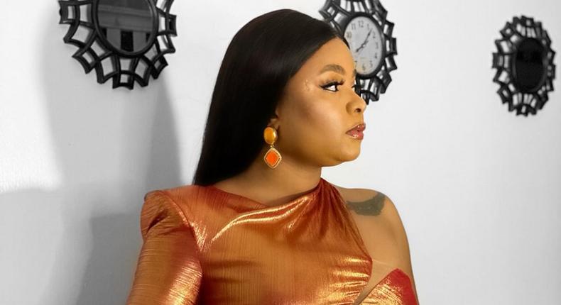 Here's how to rock burnt orange like your favourite celebrities [Instagram/ Bimbo Ademoye]