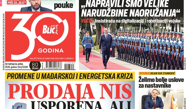 NASLOVNA BLIC
