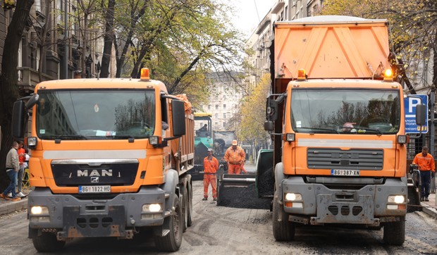 Radovi u Beogradu - ilustracija