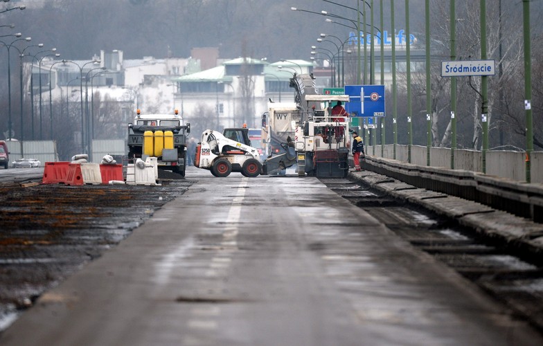Rozbiórka Mostu Łazienkowskiego