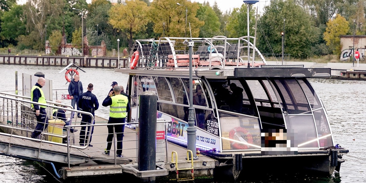 Tragedia w Gdańsku. Przewróciła się łódź wycieczkowa. Są ofiary.