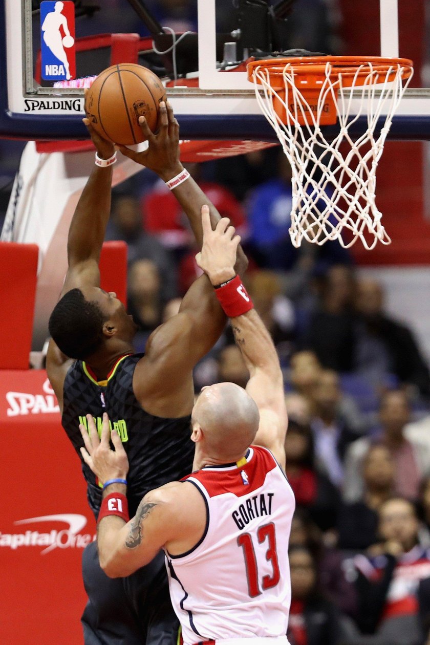 Marcin Gortat i jego Washington Wizards pokonali Atlanta Hawks 95:92