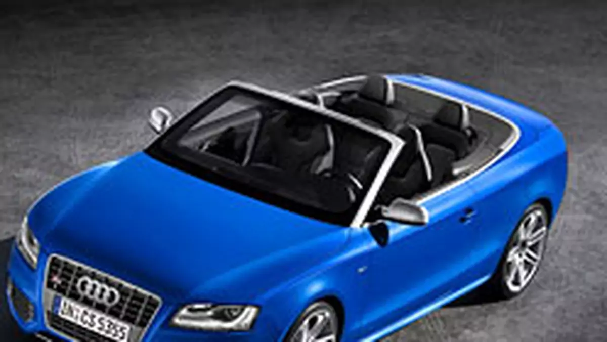 Audi A5 i S5 Cabriolet: pierwsze informacje i fotografie