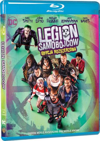 "Legion samobójców" - okładka Blu-ray