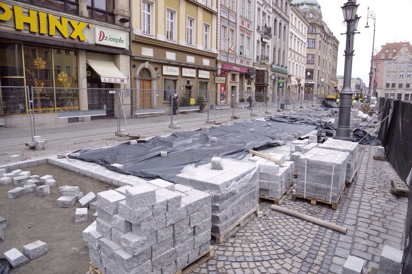 Na wrocławskim Rynku powstaje szpilkostrada