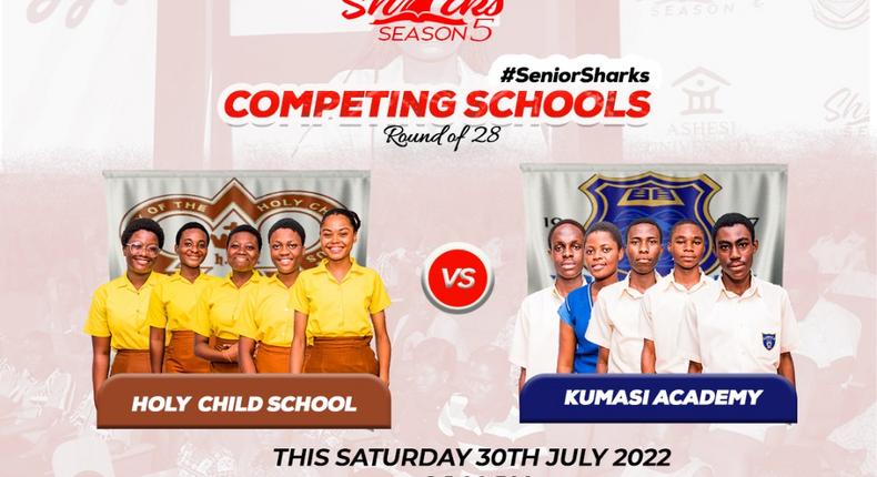 Senior Sharks Season 5: Holy Child vs Kumasi Academy