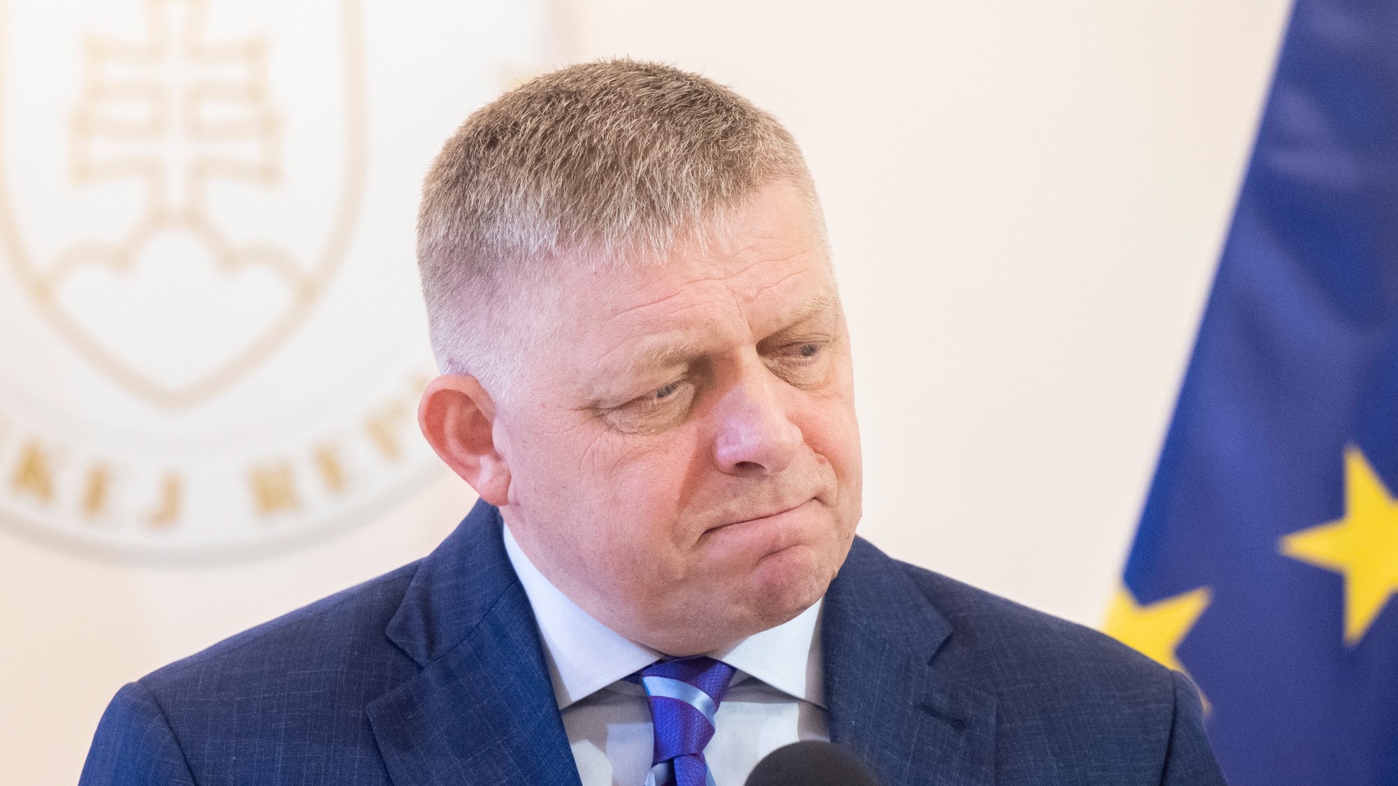 Premiér SR Robert Fico. 