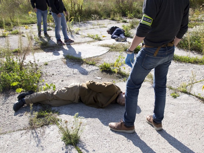 Policjanci zatrzymali dwóch mężczyzn