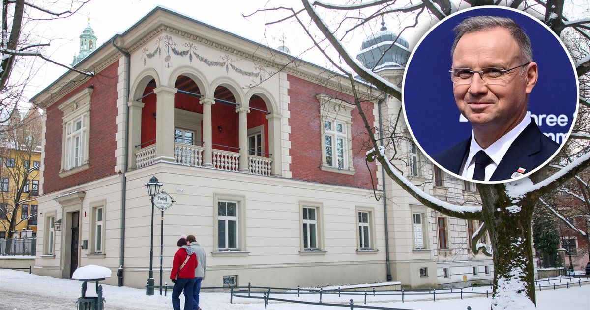 Andrzej Duda otwiera biuro w Krakowie. W pięknej willi