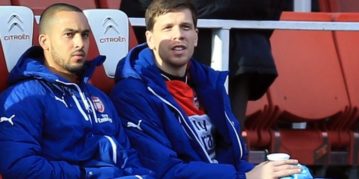 Wenger pokazał Szczęsnemu kto rządzi na Emirates Stadium! Polak za swoje wybryki usiadł na ławce.