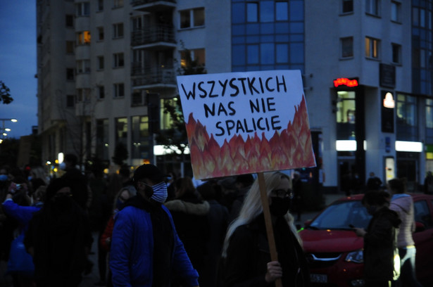 Blokada Ronda Wiatraczna w Warszawie