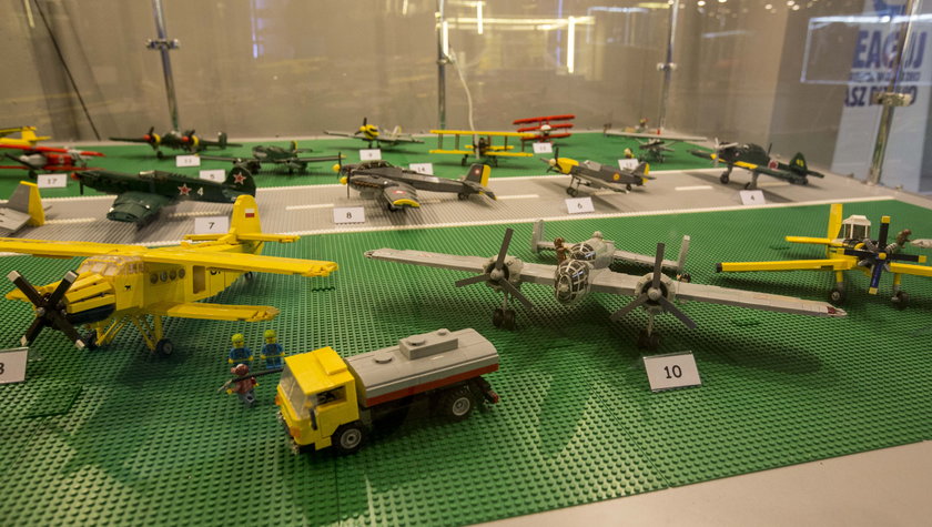 Wystawa z klocków Lego w Katowicach