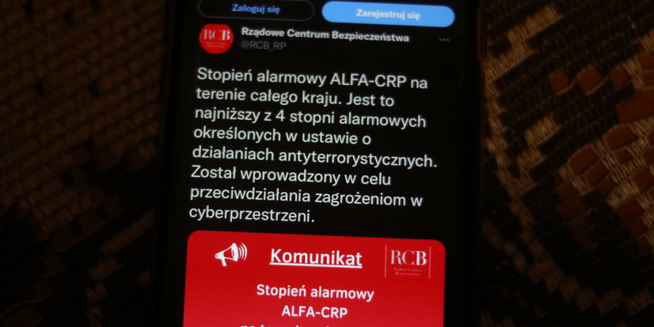 Tajemnicze alerty bezpieczeÅ„stwa. Jakie sÄ… stopnie