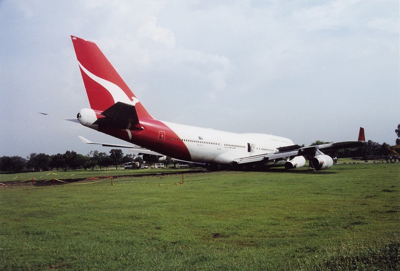 Qantas, wypadek w Bangkoku