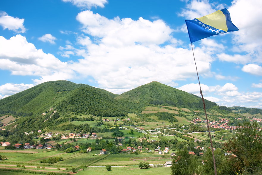 Piramidy w pobliżu Visoko, Bośnia