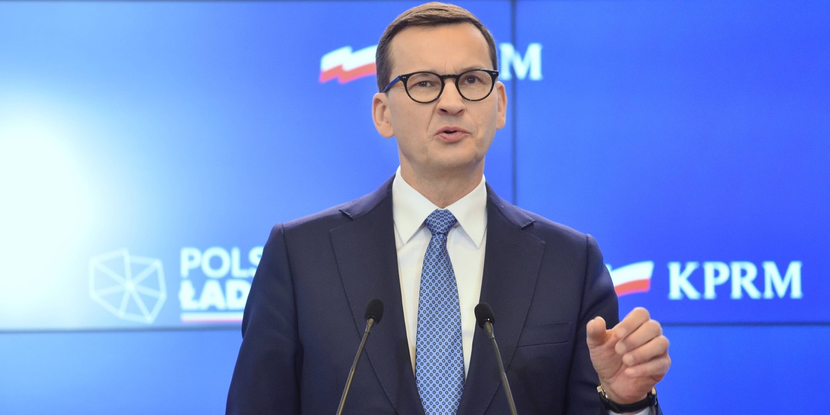 Mateusz Morawiecki o kryzysie rosyjsko-ukraińskim. 