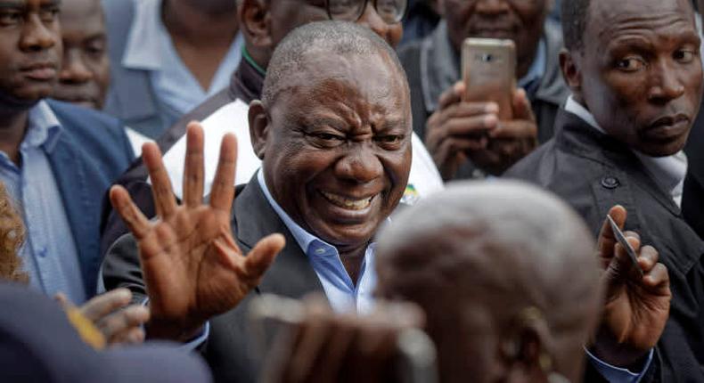 South Africa re-elects Cyril Ramaphosa as president