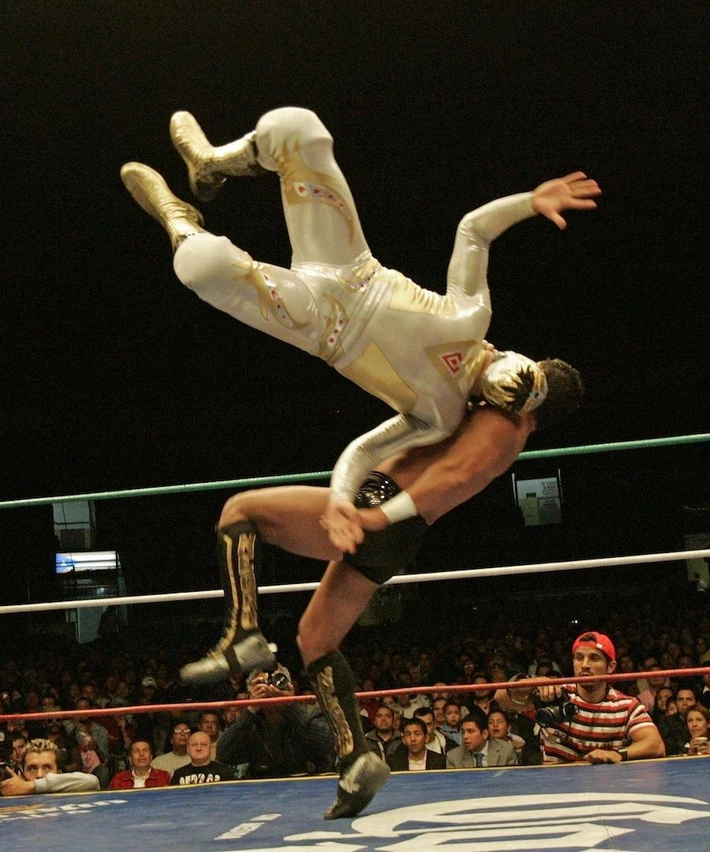 Lucha Libre - narodowy sport Meksykanów, fot.  El Universal/ZUMA Press 