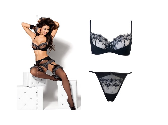 Bielizna Axami - lookbook kolekcji InBloom wiosna 2014