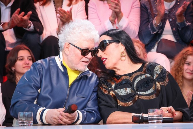 Pedro Almodovar i Rosi de Palma 