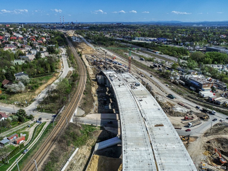 Budowa S7 na odcinku odcinku Widoma - Kraków