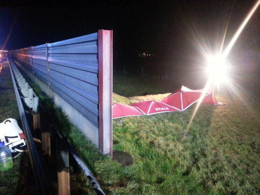 Śmiertelne potrącenie na autostradzie A4