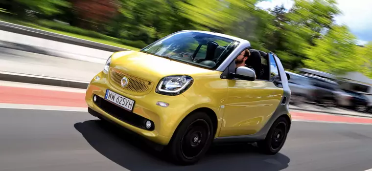 Smart Fortwo cabrio - Wiatr w pigułce