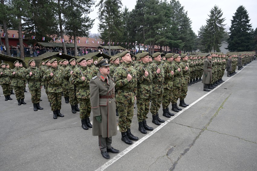 Polaganje zakletve u Leskovcu