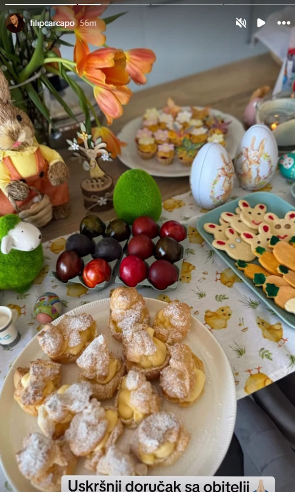 Filip Car slavi Uskrs