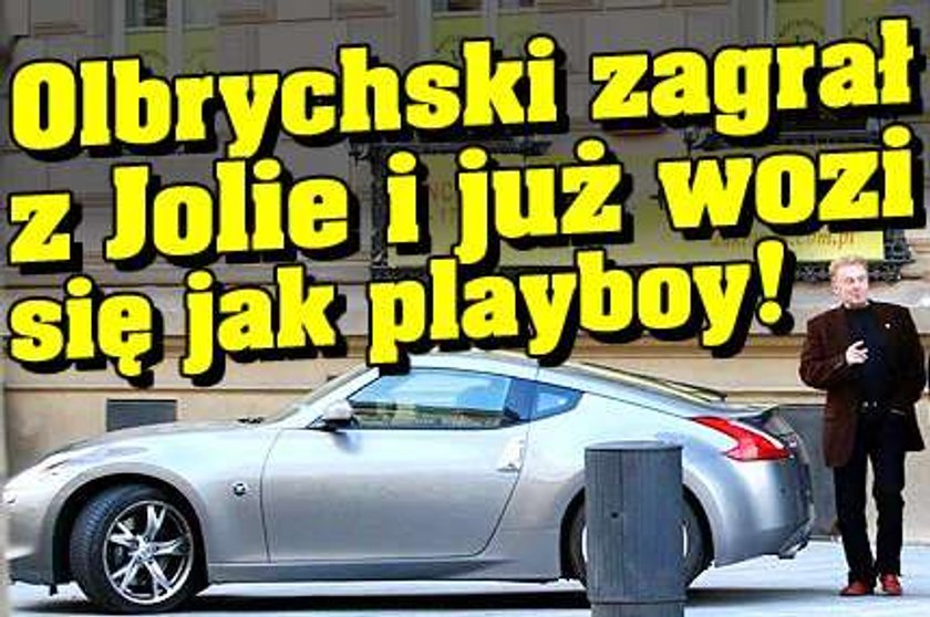 Olbrychski zagrał z Jolie i już wozi się jak playboy!