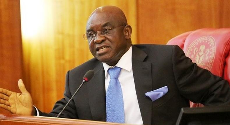 Former senate president, David Mark.