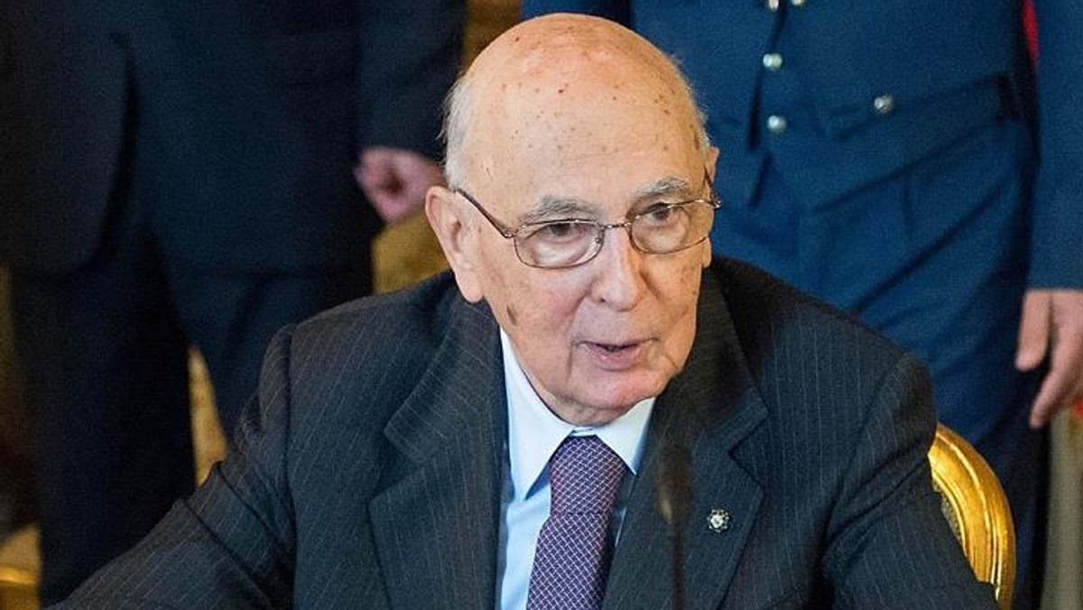 giorgio napolitano prezydent włoch dziadzia