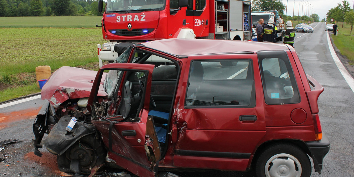 Tico zderzyło się z autokarem z dziećmi