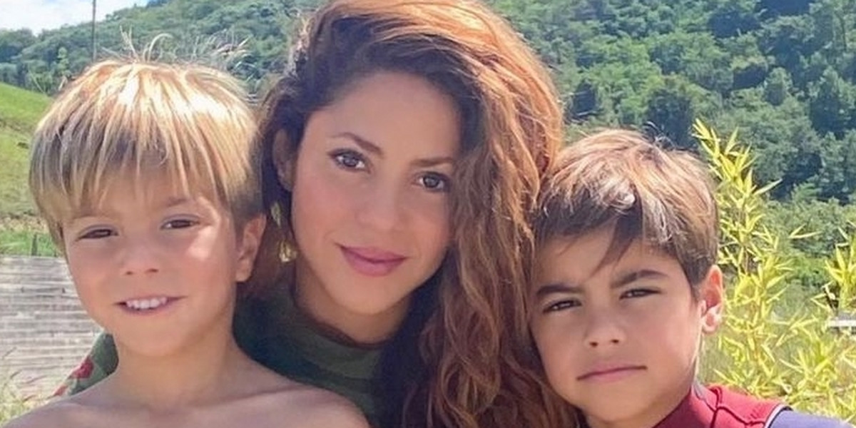 Shakira opublikowała zdjęcie ze swoimi synami.