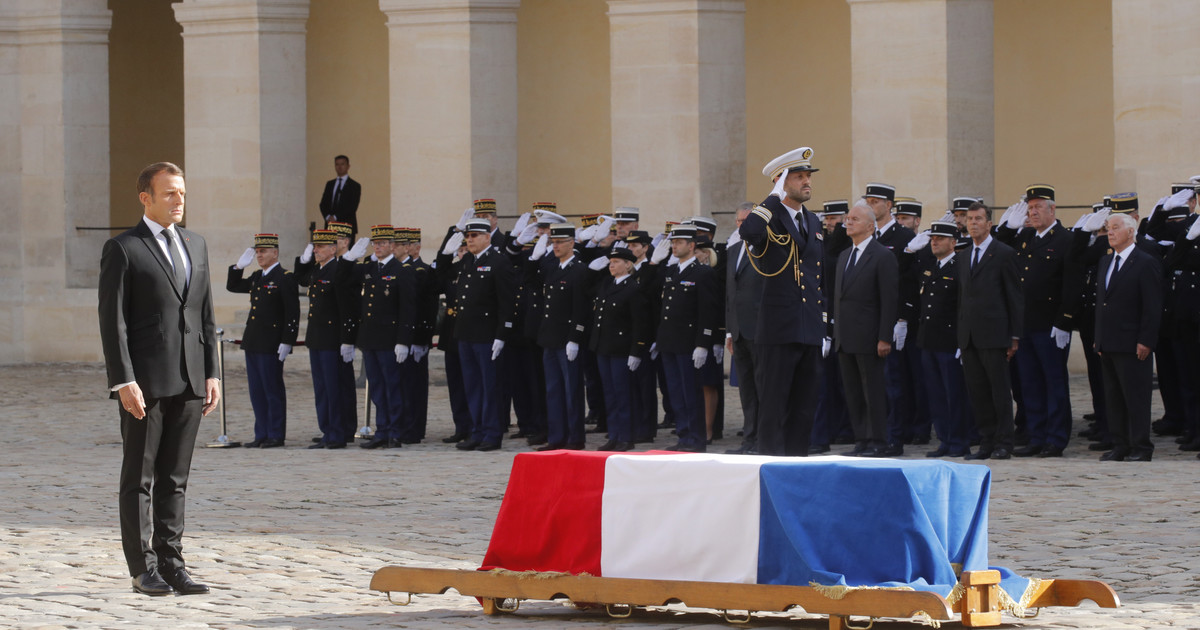 Deuil national en France.  Les funérailles de Jacques Chirac