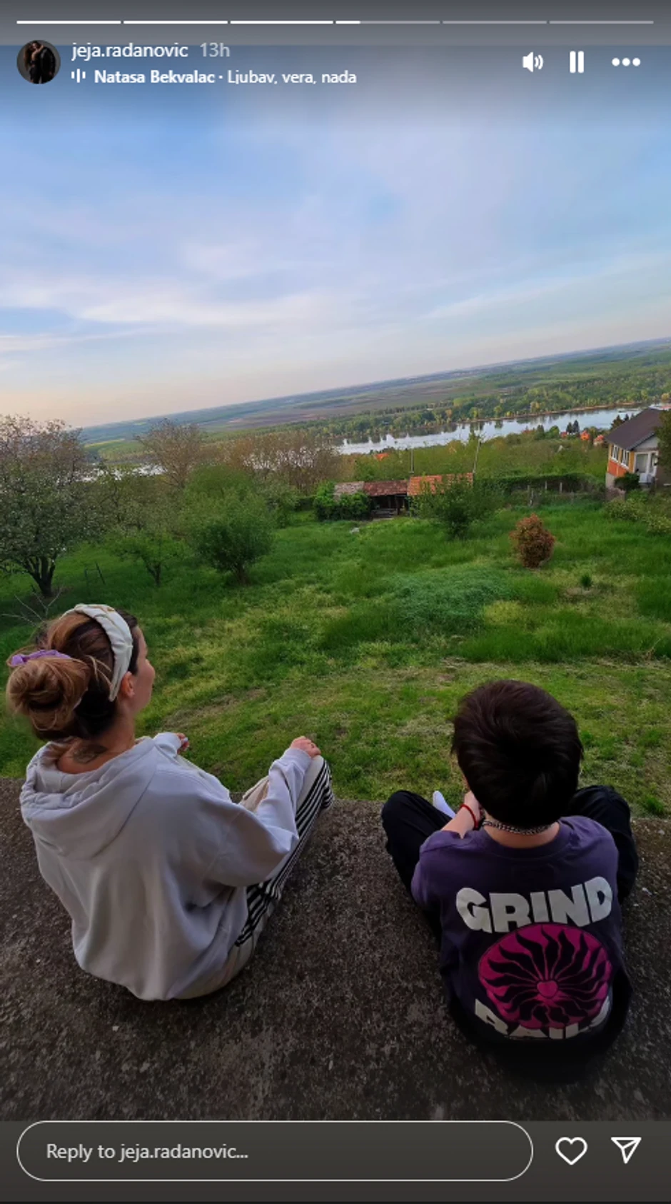 Sloba i Jelena Radanović u Slankamenu