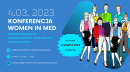 Konferencja Women in Med już 4 marca 2023 r. w Poznaniu