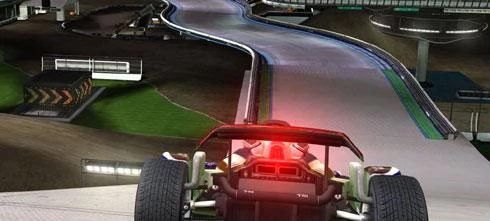 Screen z gry TrackMania United