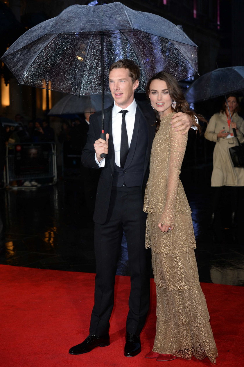 Keira Knightley i Benedict Cumberbatch na London Film Festival 2014