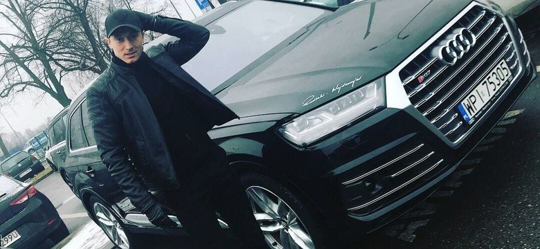 Robert Lewandowski z żoną i córką w Polsce na święta w Audi SQ7 [ZDJĘCIA]