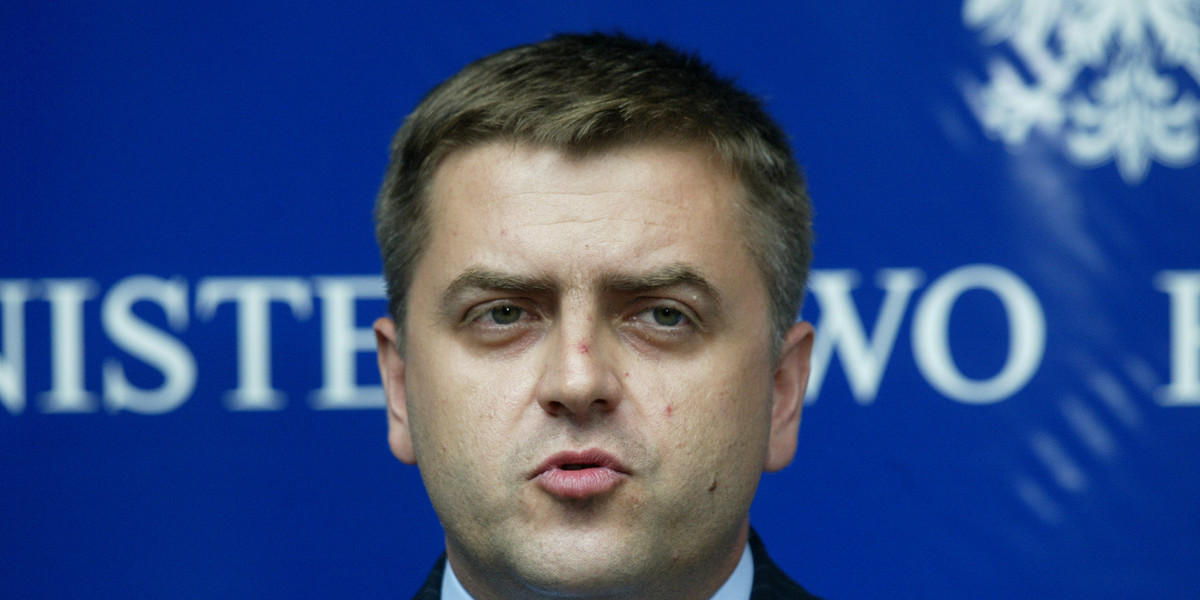 Mirosław Barszcz były wiceminister.