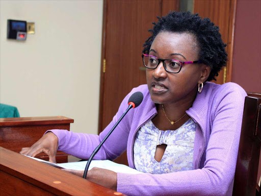 Nairobi County Secretary Pauline Kahiga 