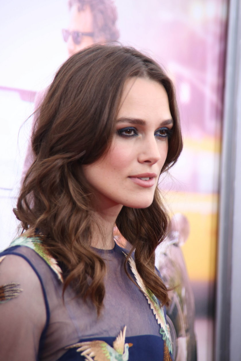 Keira Knightley na premierze filmu "Begin Again"