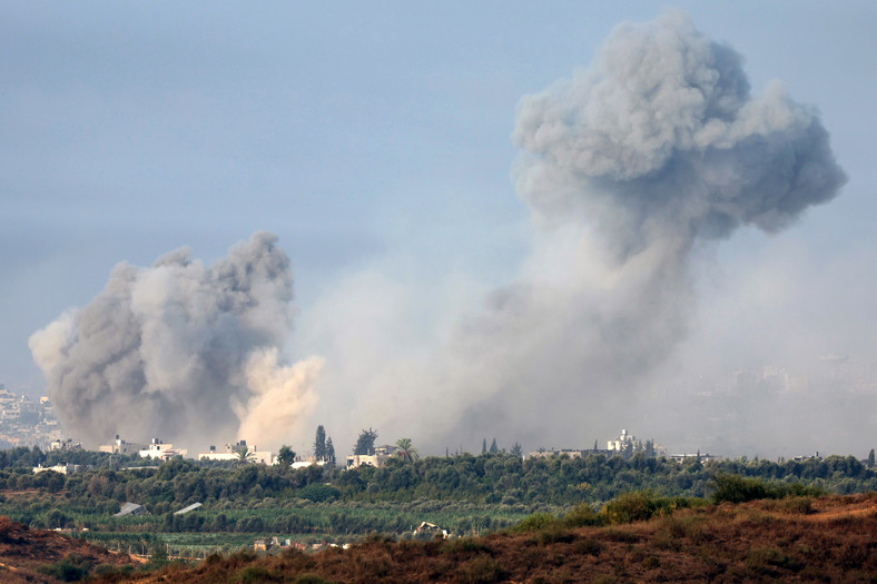 Izraelskie ostrzały Strefy Gazy