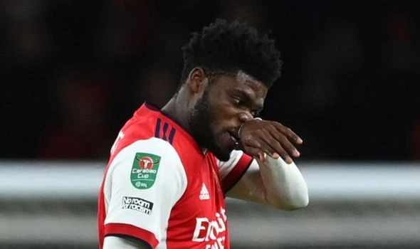 Thomas Partey in fresh trouble after Twitter user called him a "Serial Rapist who just got lucky"