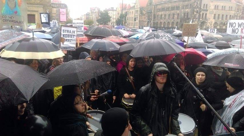 Czarny protest w Poznaniu