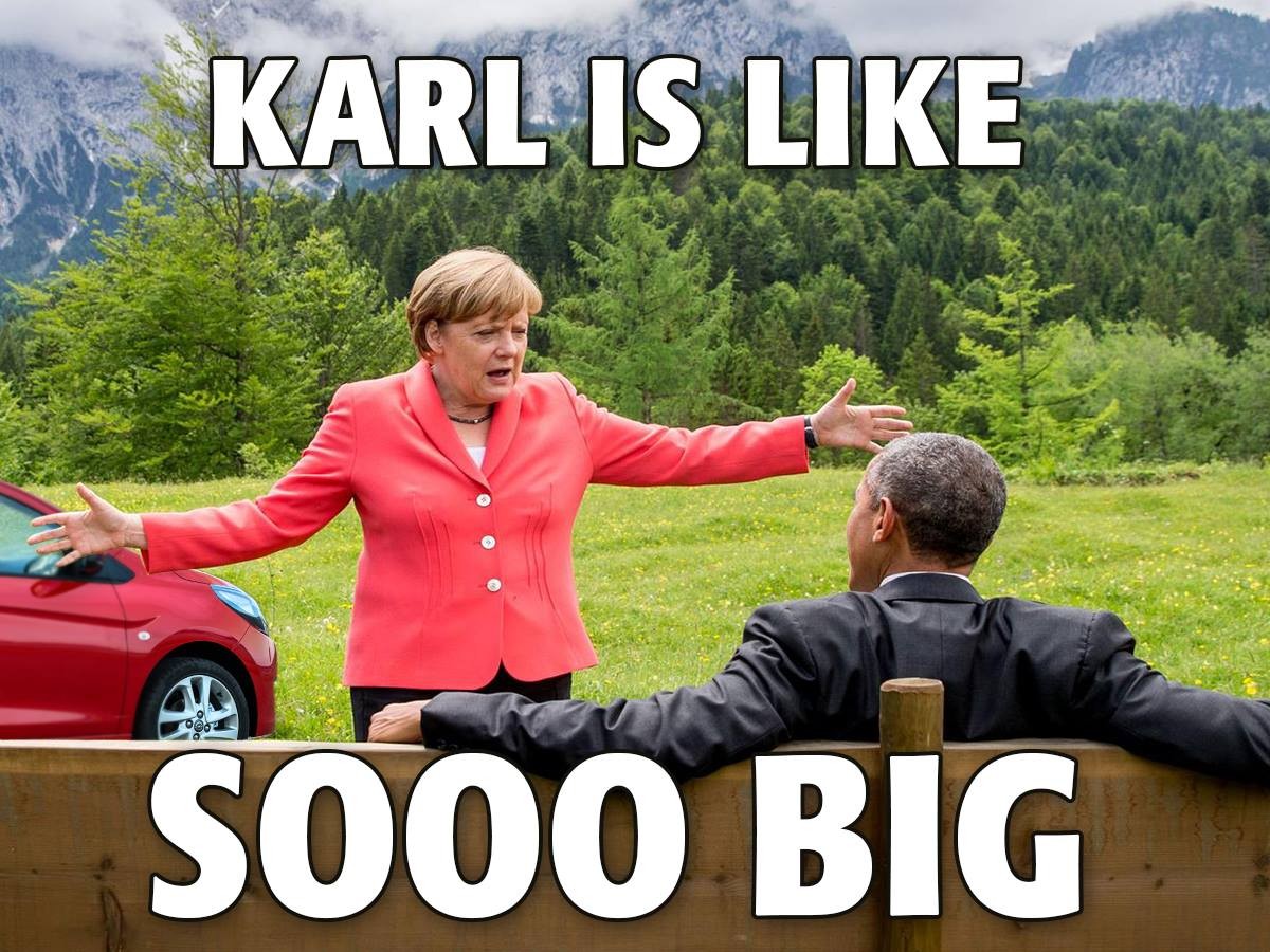Angela Merkel, Barack Obama i... ten trzeci. Zobacz dwuznaczne zdjęcie