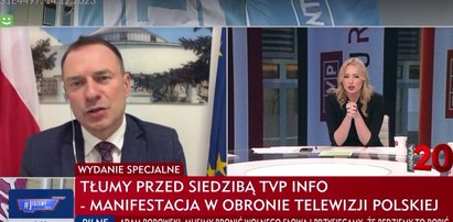 Awantura na antenie TVP. Prowadząca starła się z posłem KO. "Nie pozwolę obrażać moich kolegów!"